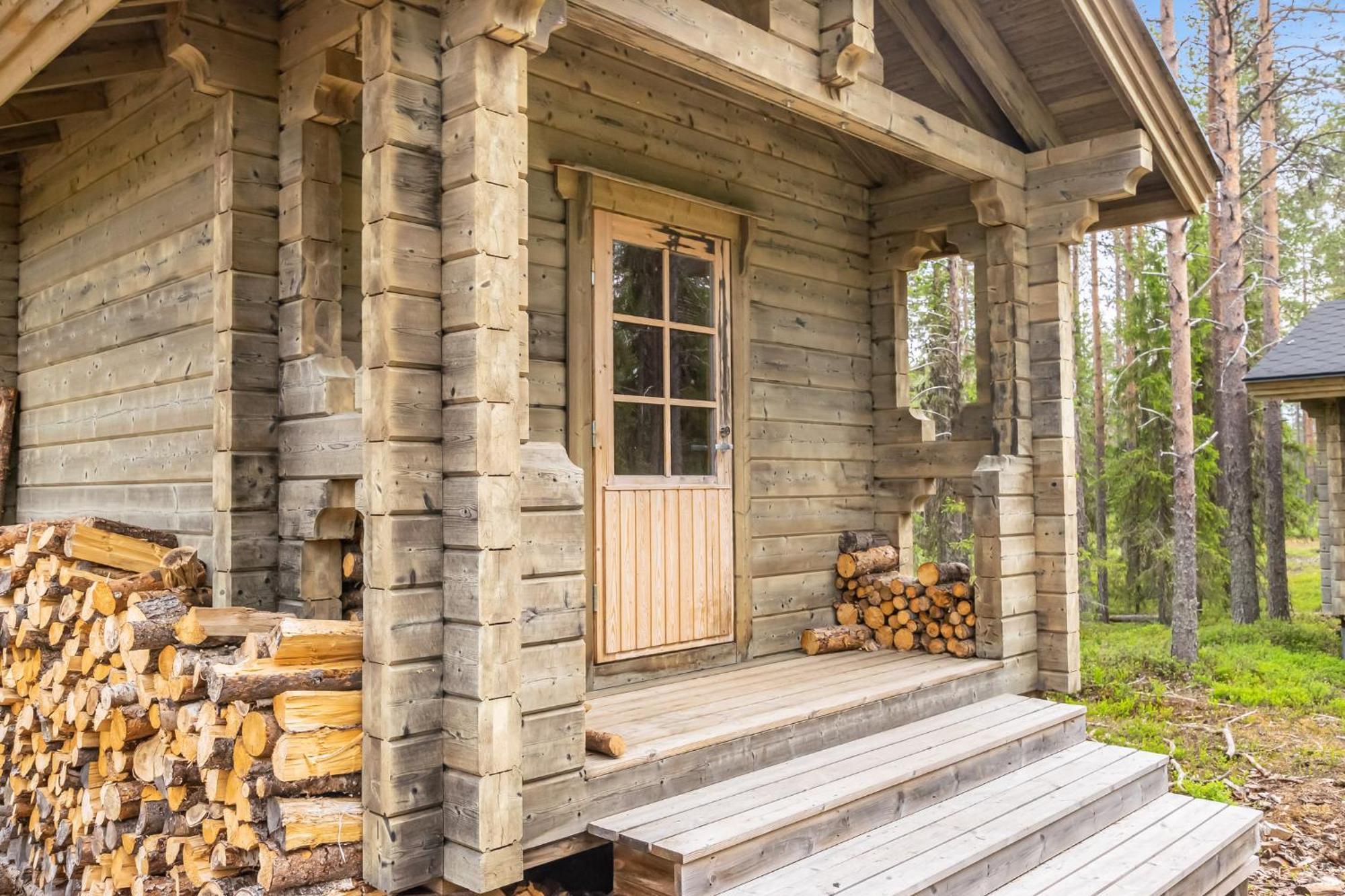 Karhunkierros Cabins & Huts ซาลลา ภายนอก รูปภาพ